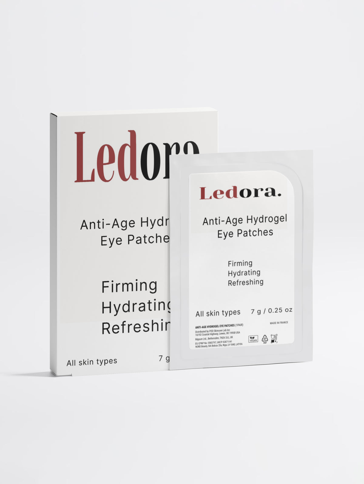 Ledora Hydrogel Eye Renewal Patches