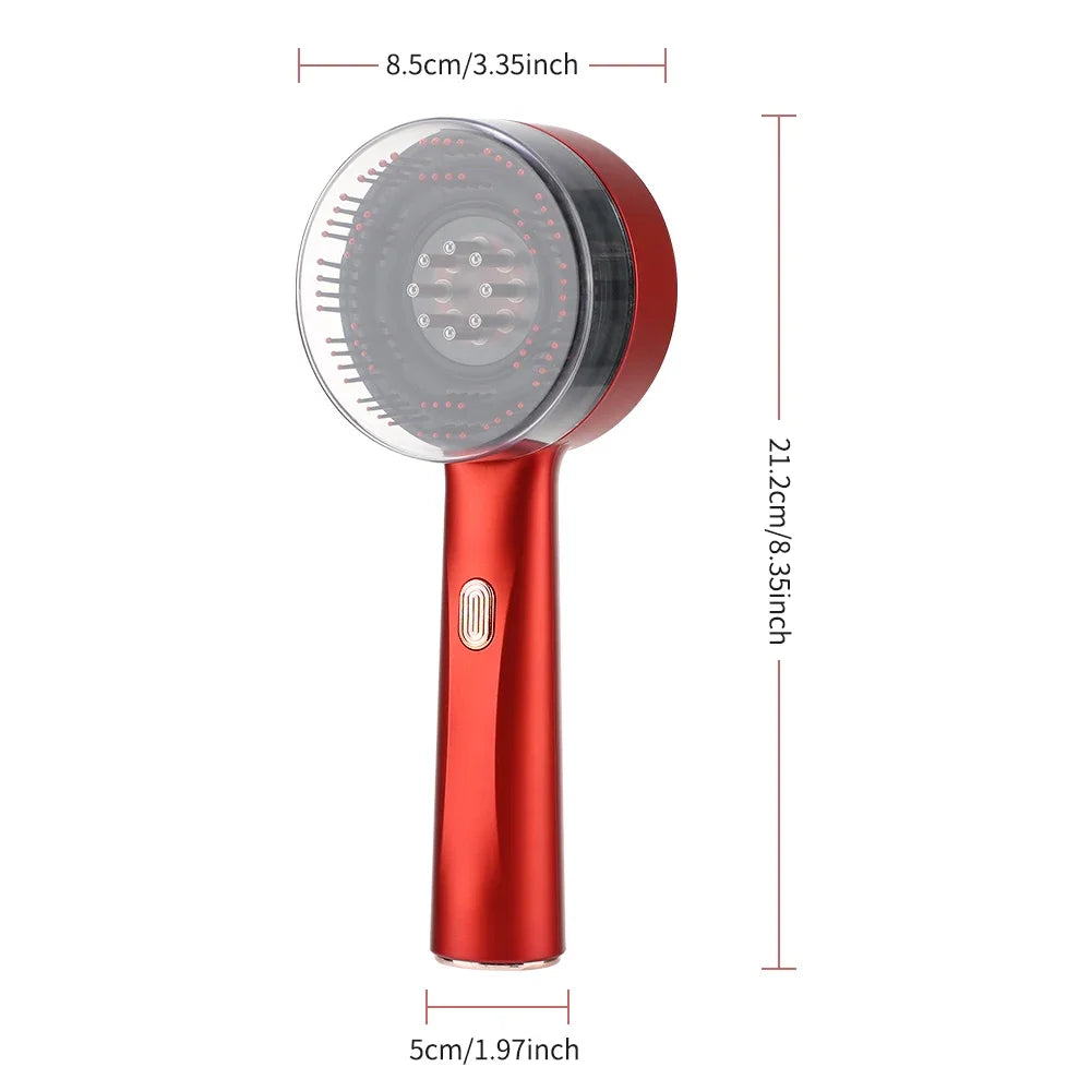 Red Light Scalp Massage Comb